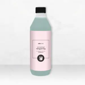 Rengjøringsmiddel til alle flater. Unikt når det kommer til å fjerne fettflekker og fingermerker fra mørke møbler og overflater.