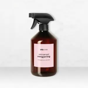 Tom flaske til Arita Home Universal rengjøring. Et rengjøringsmiddel til alle flater. Unikt når det kommer til å fjerne fettflekker og fingermerker fra mørke møbler og overflater.