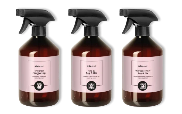 rengjøring, rens og impregnering av baderom, flis og fug